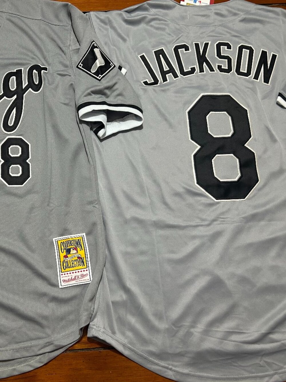 Mitchell & Ness CHICAGO WHITE SOX BO JACKSON Men's JERSEY Sz M,L,XL,2X NWT